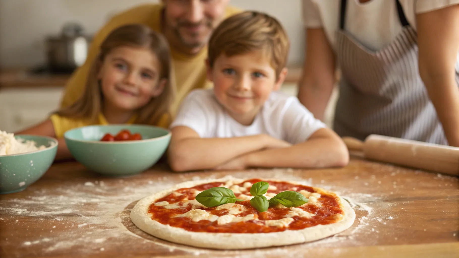 Our Easiest Homemade Pizza Recipe for Kids: A Fun Family Adventure! | I'm the Chef Too
