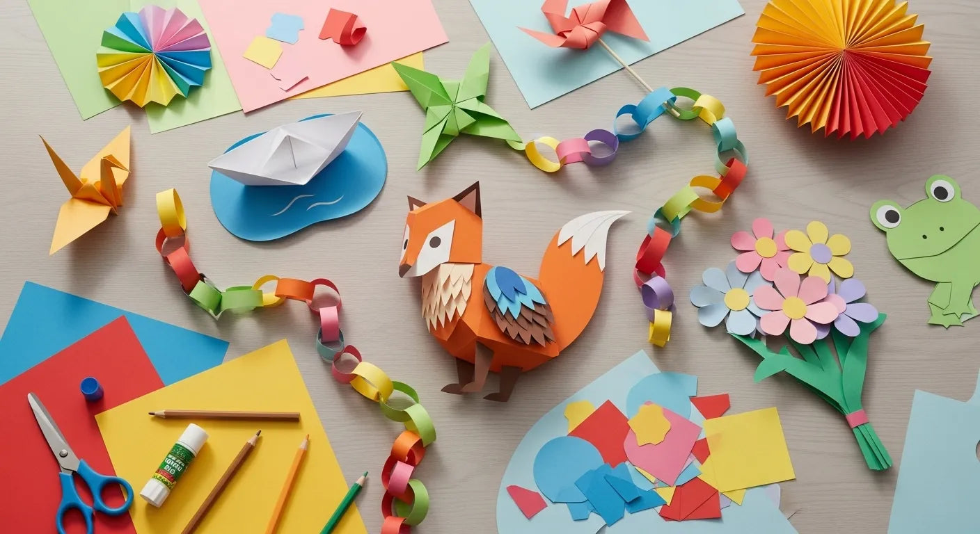 Paper Fun 10 Fun and Creative Paper Craft Ideas for Kids
