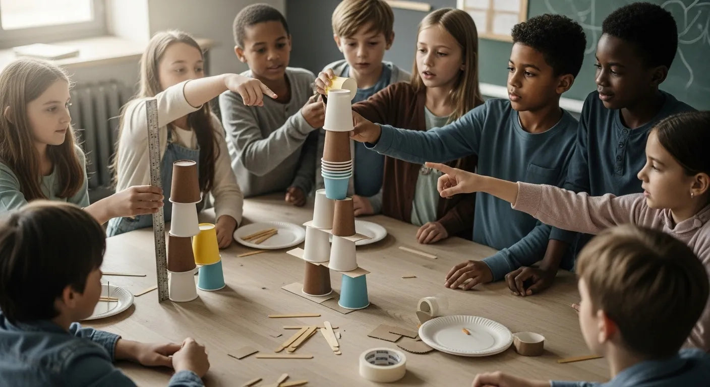 Paper Cup STEM Challenge: Build & Learn with Everyday Fun | I'm the ...
