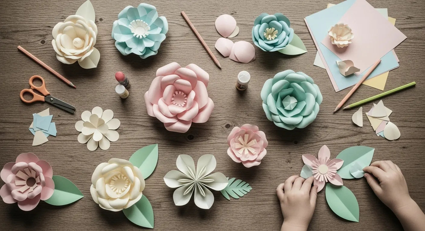 Paper Flower Crafts for Kids: Creative & Educational Ideas