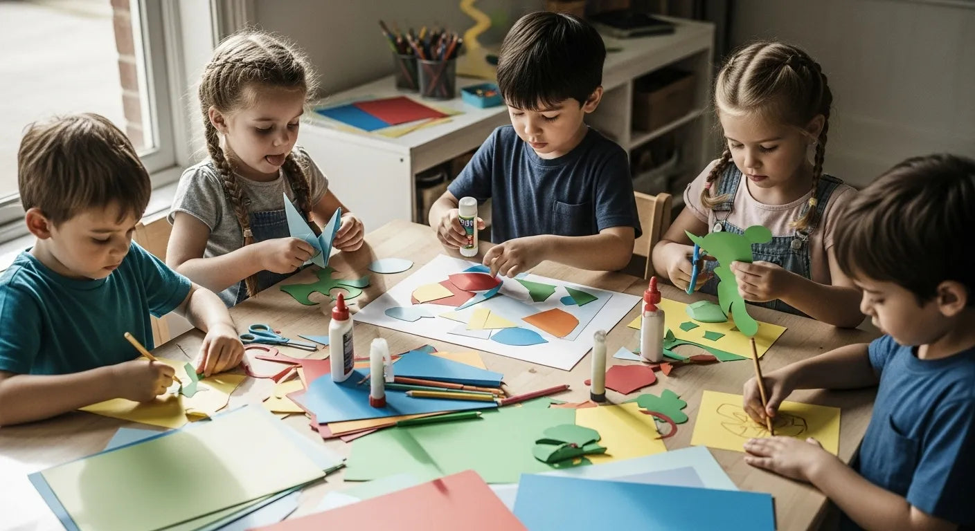 Creative Kids Paper Crafts for Screen-Free Fun & Learning