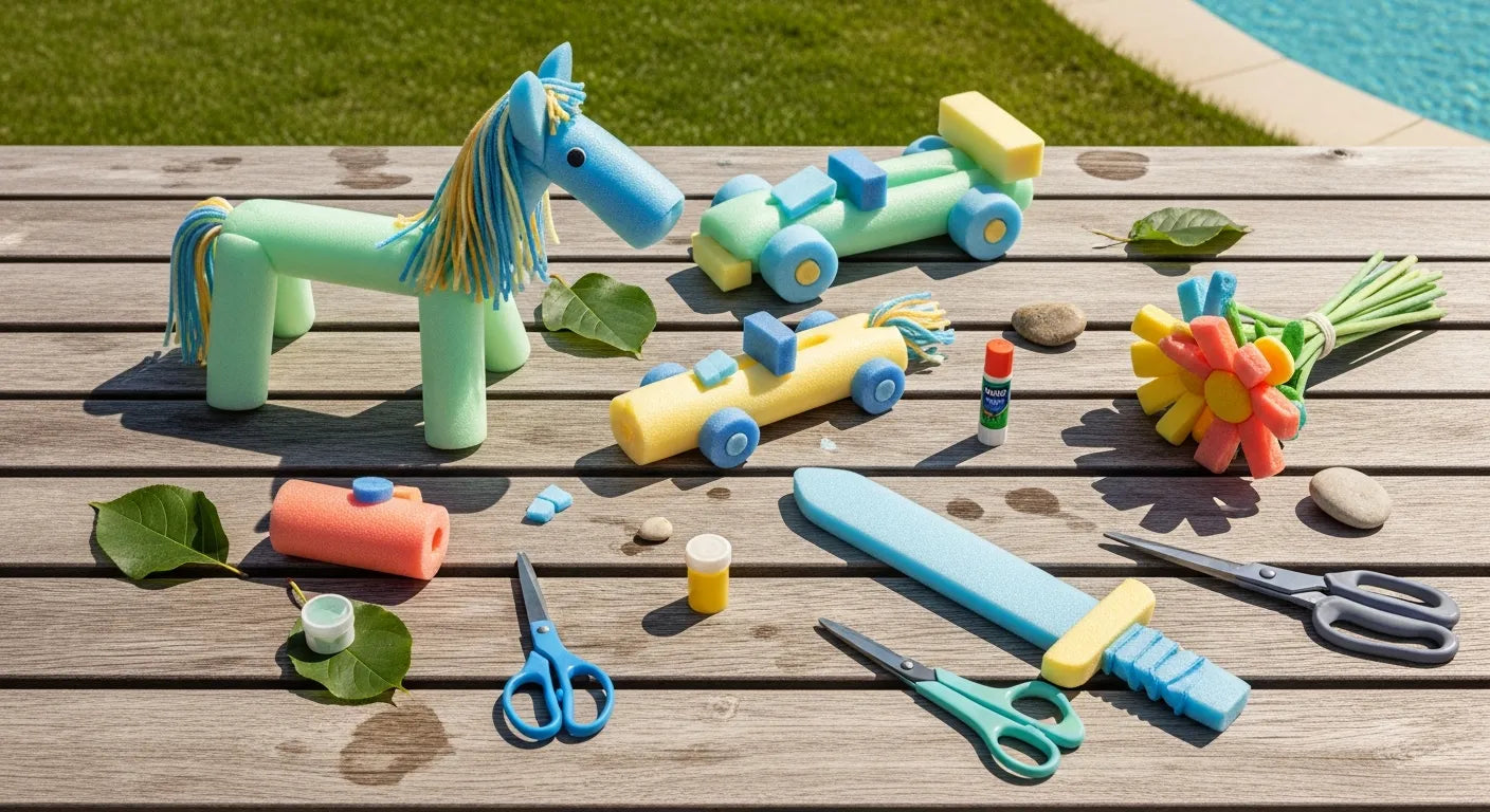Pool Noodle Crafts for Kids: Endless Creative Fun | I'm the Chef Too