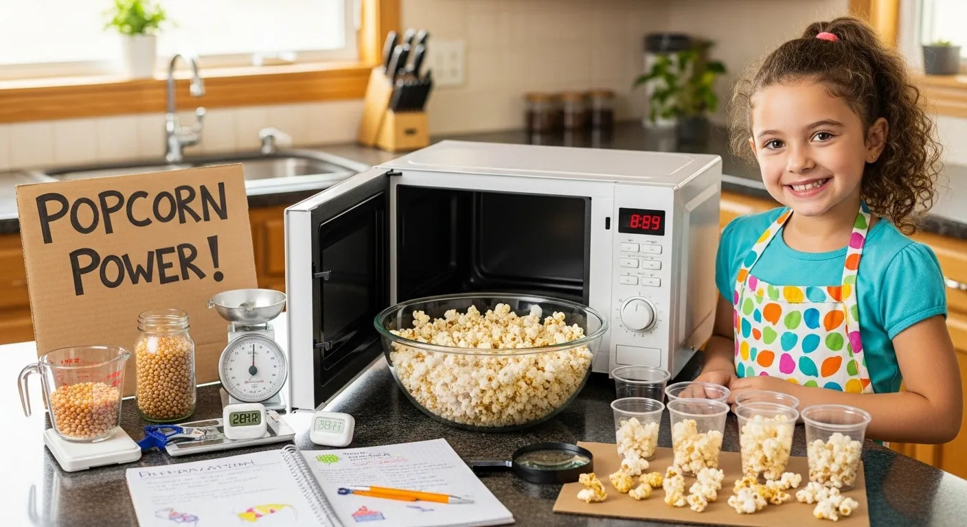 Popcorn STEM Fair Project: Uncovering Kitchen Science Fun | I'm the ...