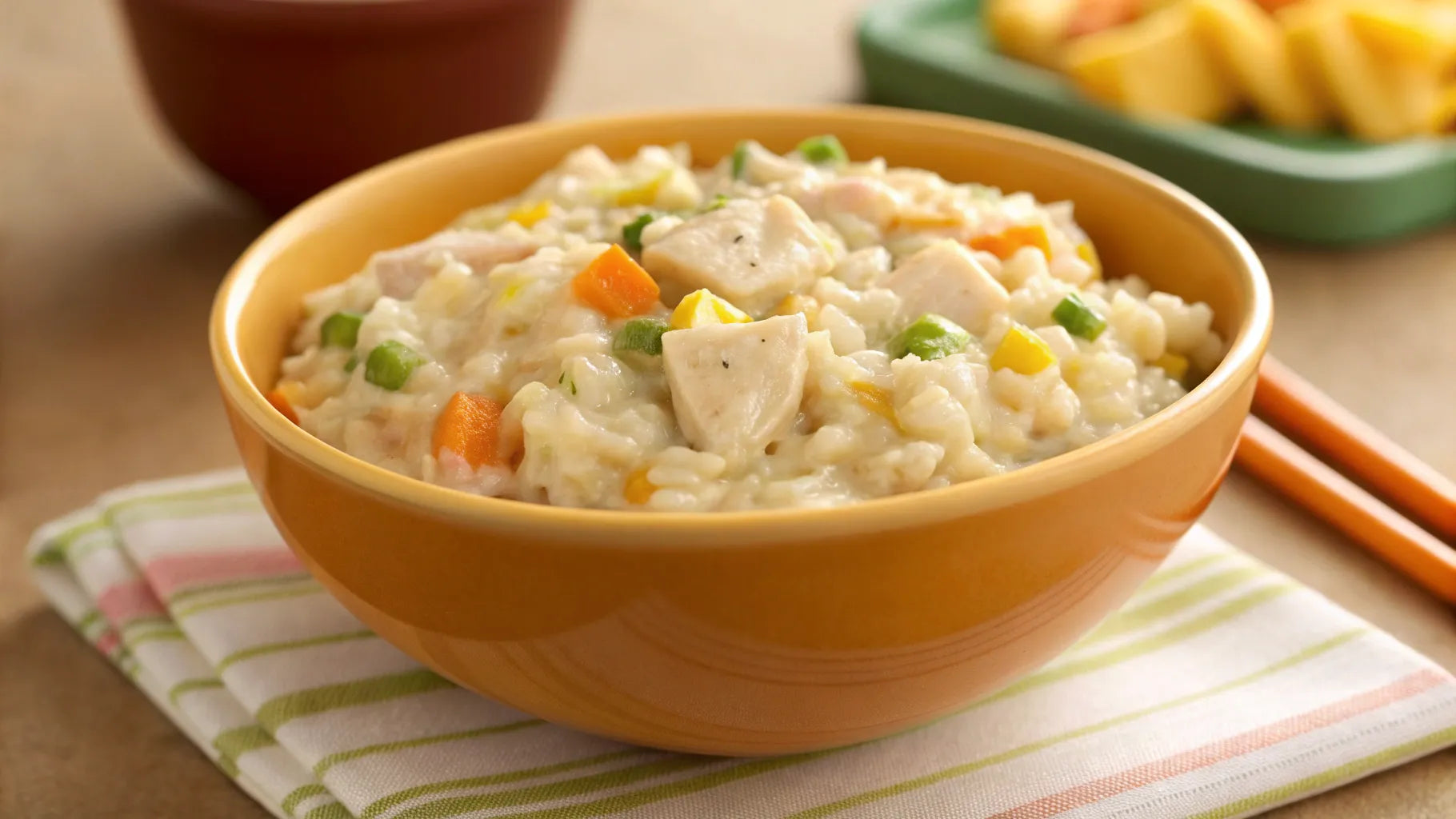 Young Chicken Rice Easy Chicken and Rice Recipe Kids Will Love