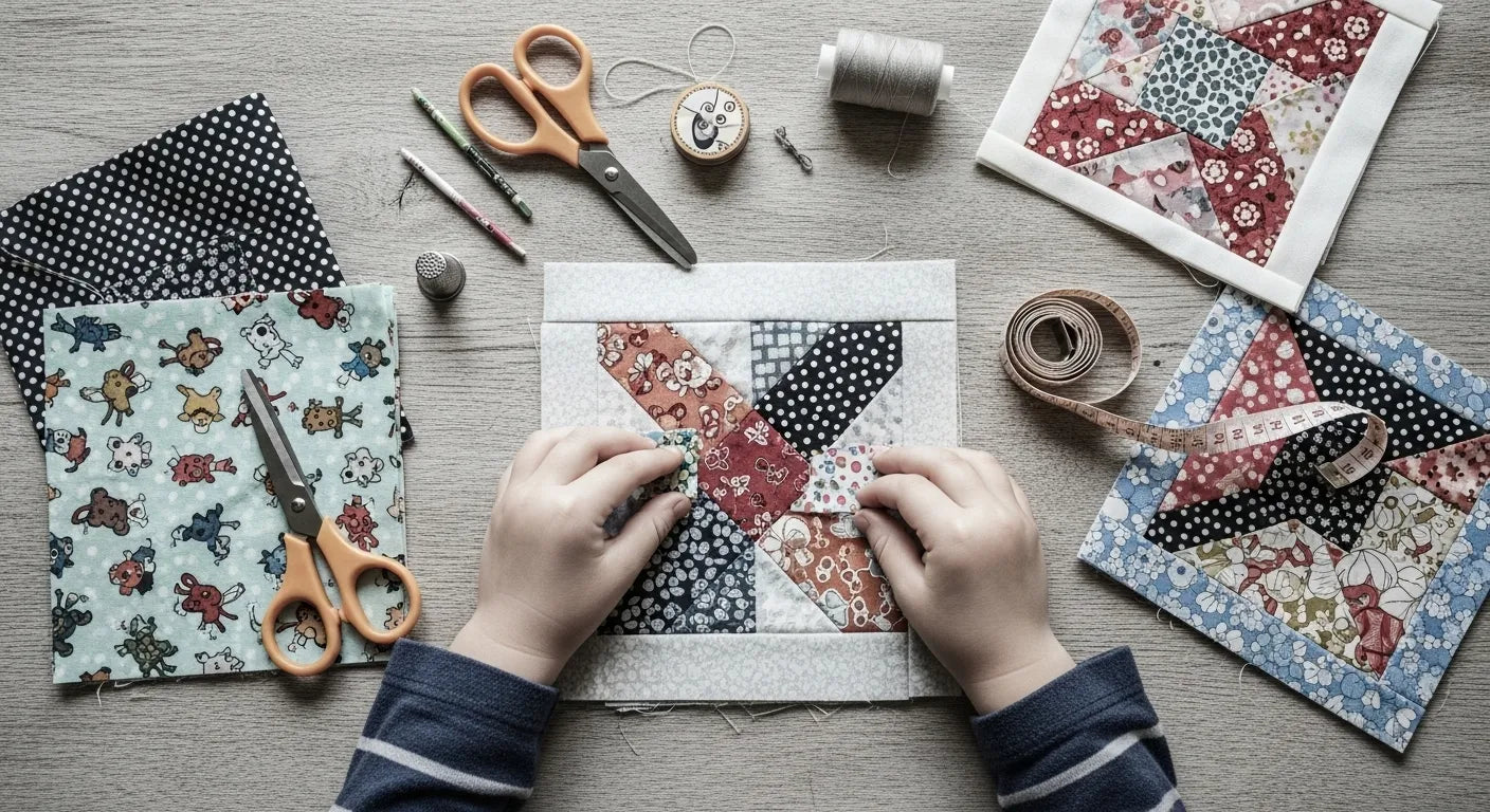 Quilt Crafts for Kids: Hands-On Learning & Creativity | I'm the Chef Too