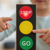Red Light, Green Light, GO! A Smart Stop Light Craft for Kids & Safe Learning