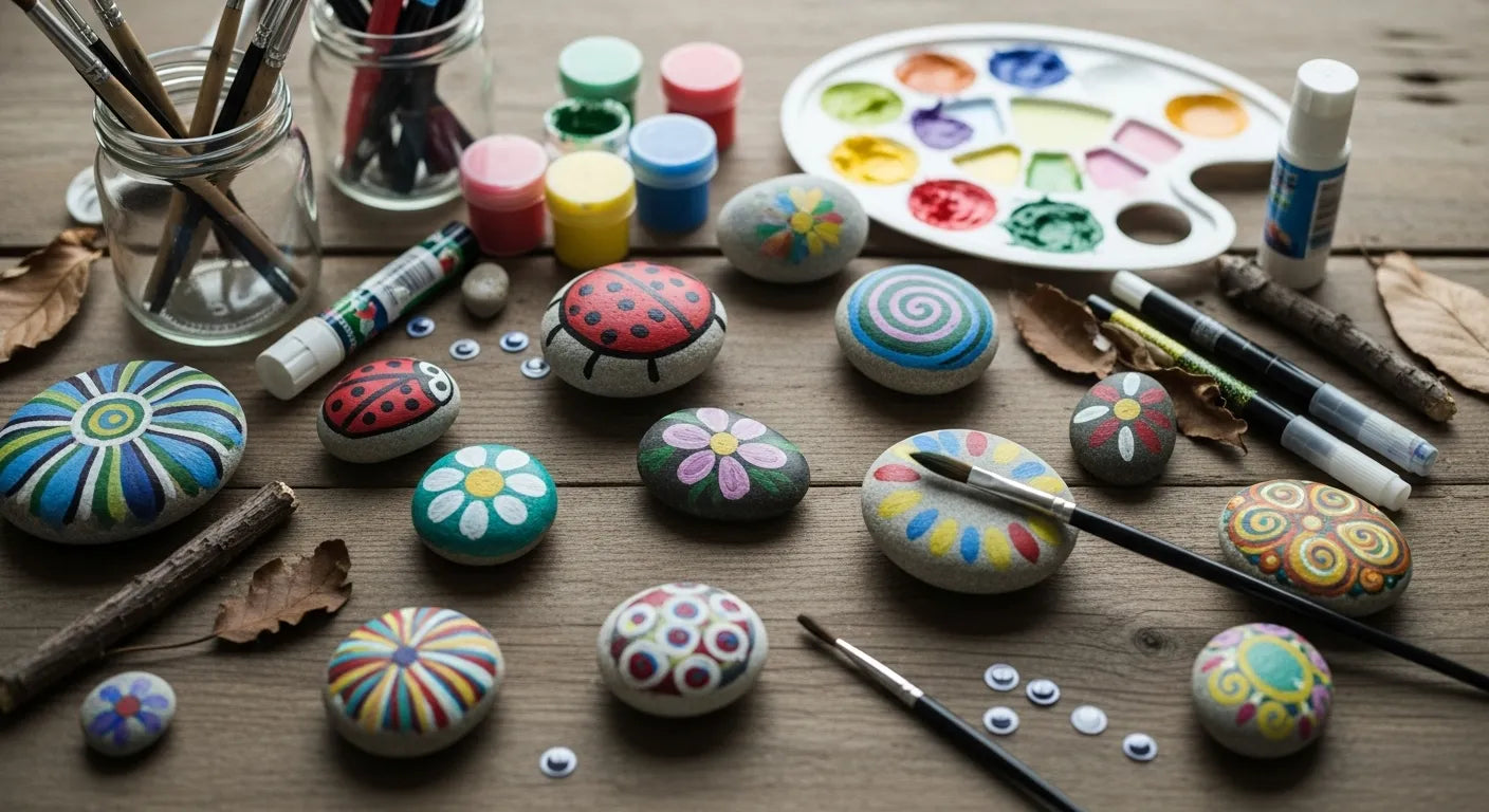 New Crafts Using Rocks 15 Creative Rock Crafts for Kids: Fun STEM Learning Ideas
