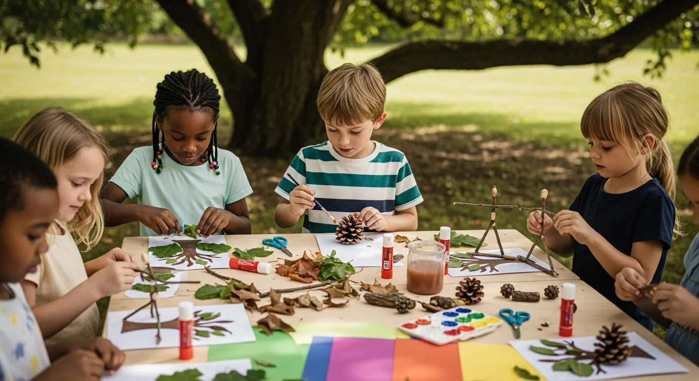 Rooted in Fun: Tree Arts & Crafts for Kids | I'm the Chef Too