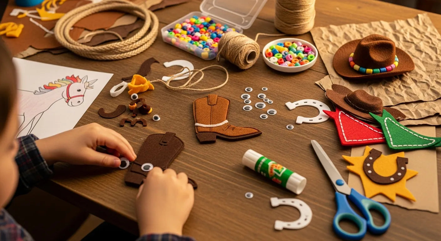 Kinder Rodeo Craft Cowboy Crafts for Kids: Fun Wild West Activities