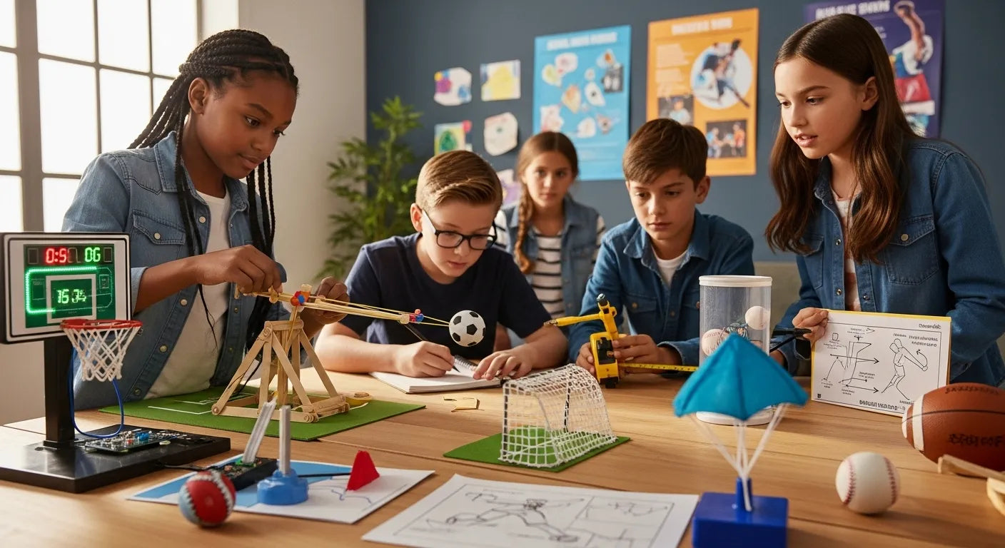 Score Big Engaging Stem Sports Projects For Kids I M The Chef Too