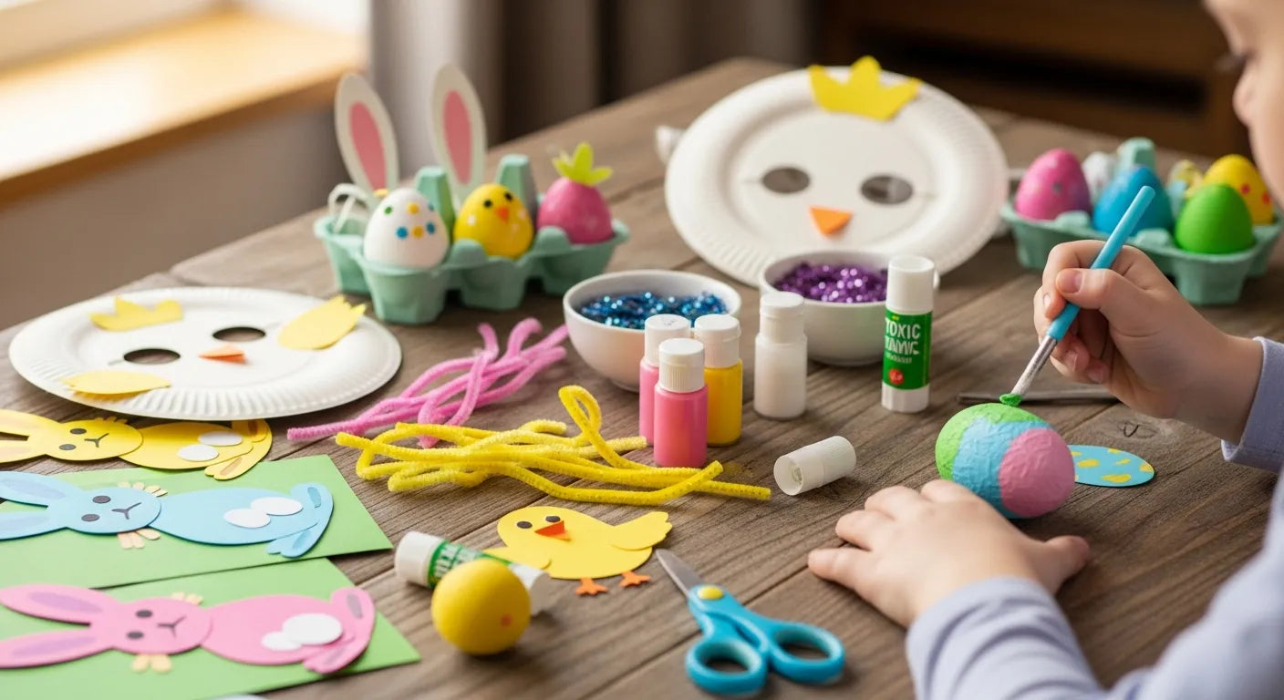 Simple Easter Crafts for Kids: Fun Family Activities I #39 m the Chef Too