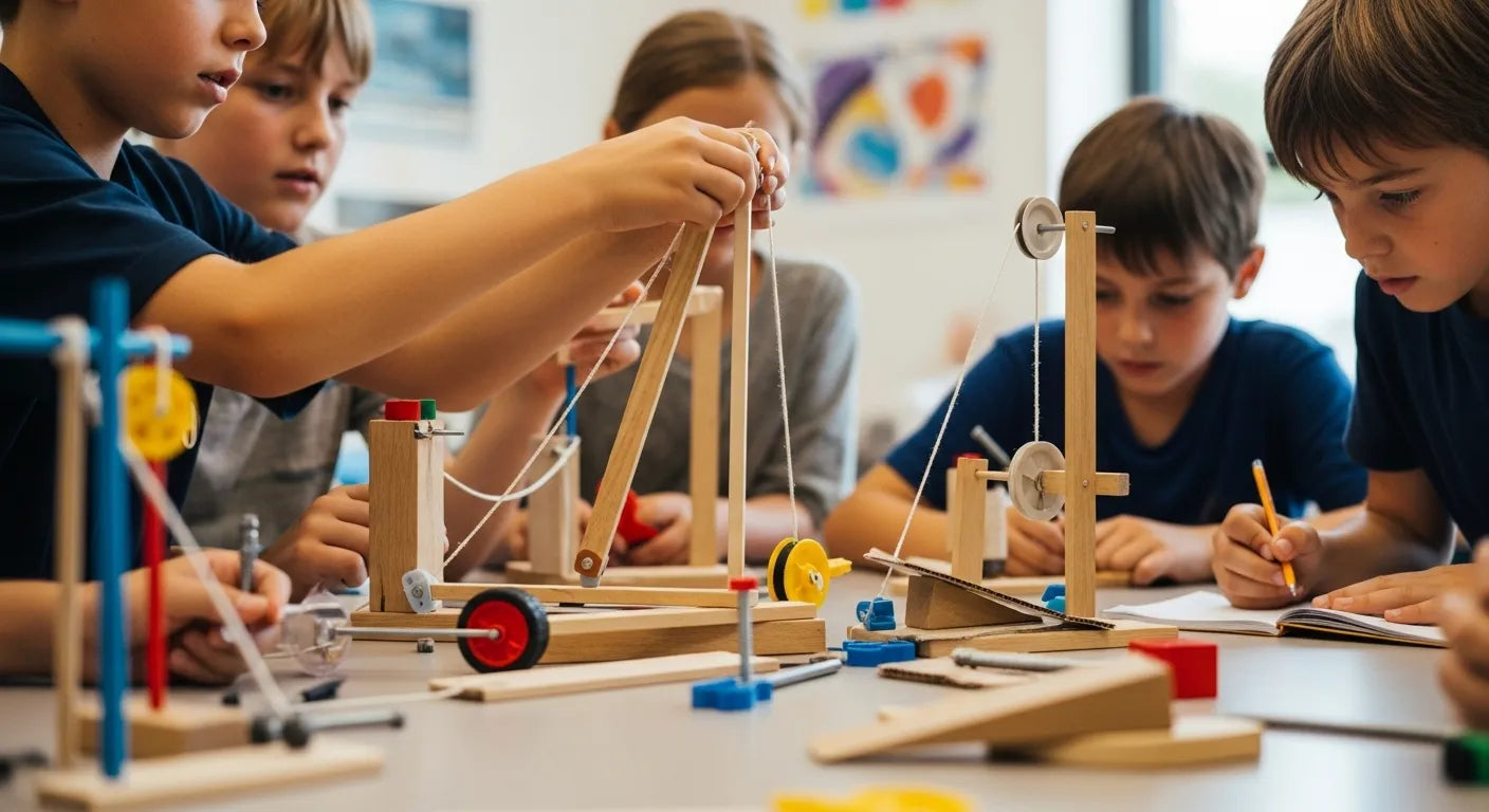 Simple Machine STEM Challenges for Kids | I'm the Chef Too