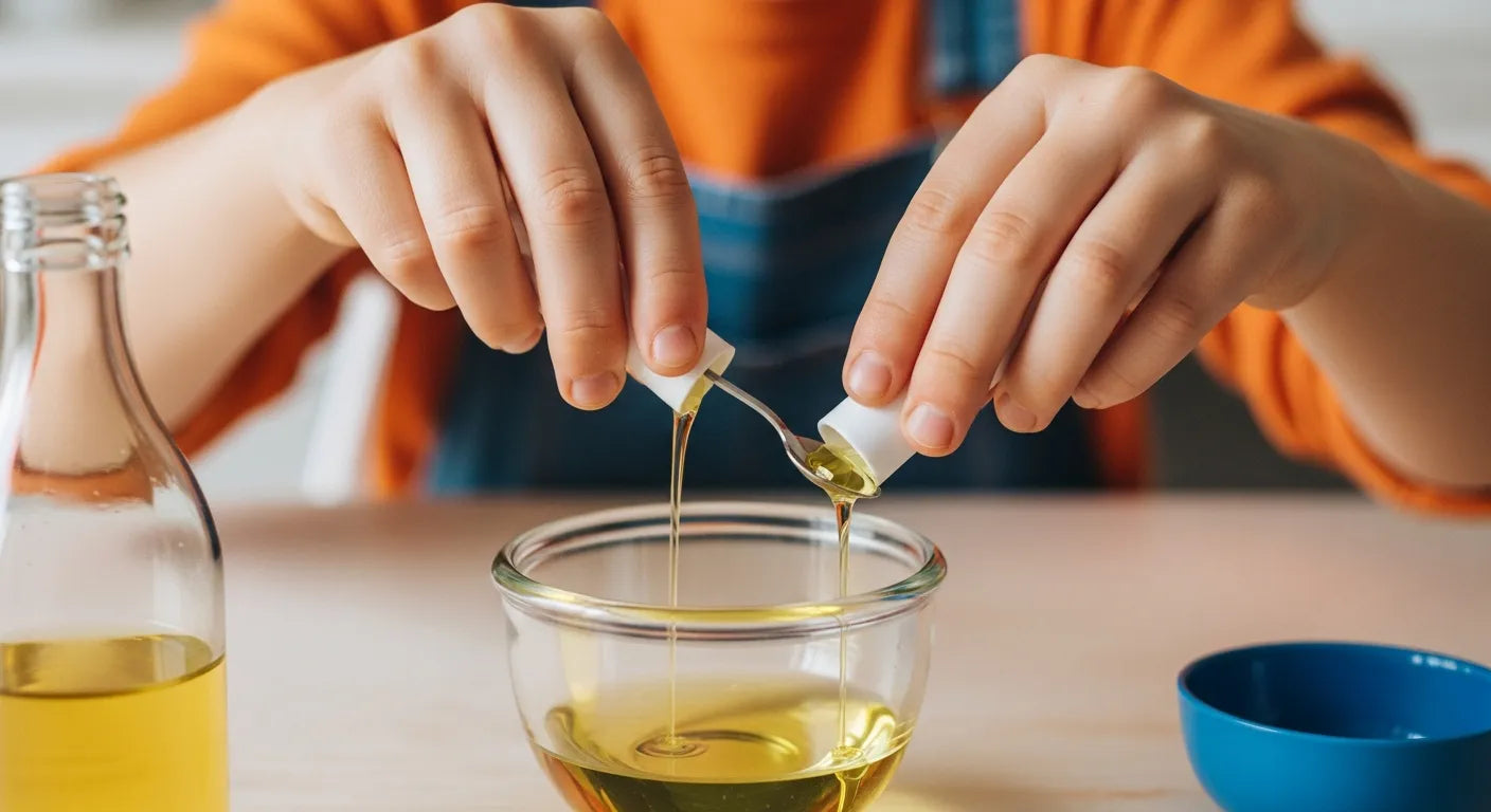 Easy Oil and Water Experiment: Fun STEM Activity for Kids