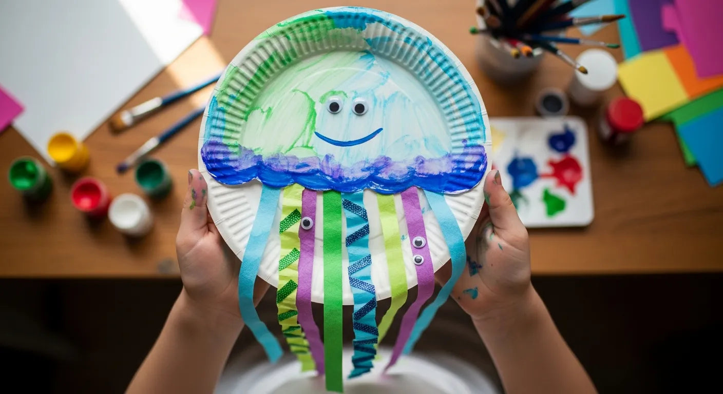 Easy Paper Plate Jellyfish Craft: Fun DIY Guide for Kids