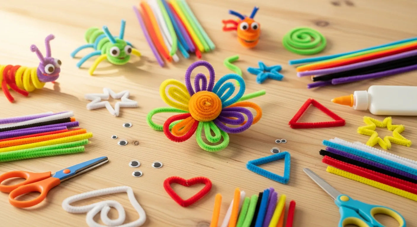 Pipe Cleaner Flowers Rose Craft Guide for Creative Hands 3 https://www.imthecheftoo.com/cdn/shop/articles/spark_creativity_fun_pipe_cleaner_crafts_for_kids.webp?v=1762854101