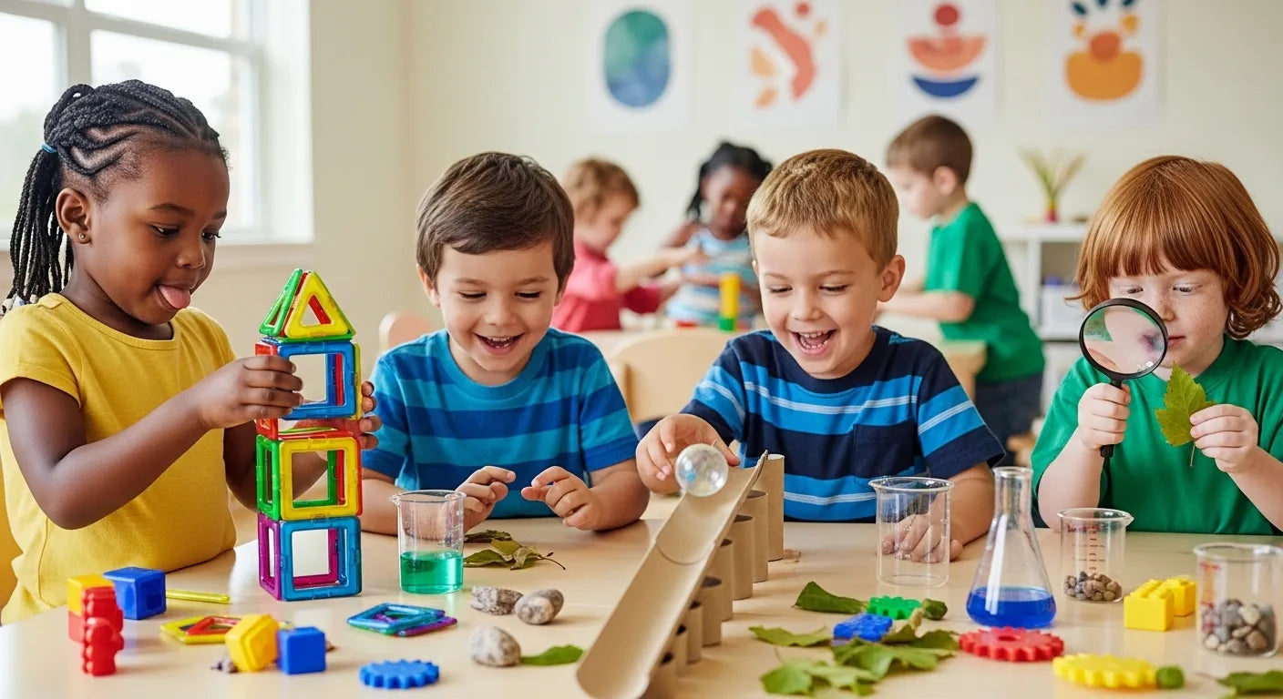 Sparking Brilliant Minds: Fun Preschool STEM Challenges | I'm the Chef Too