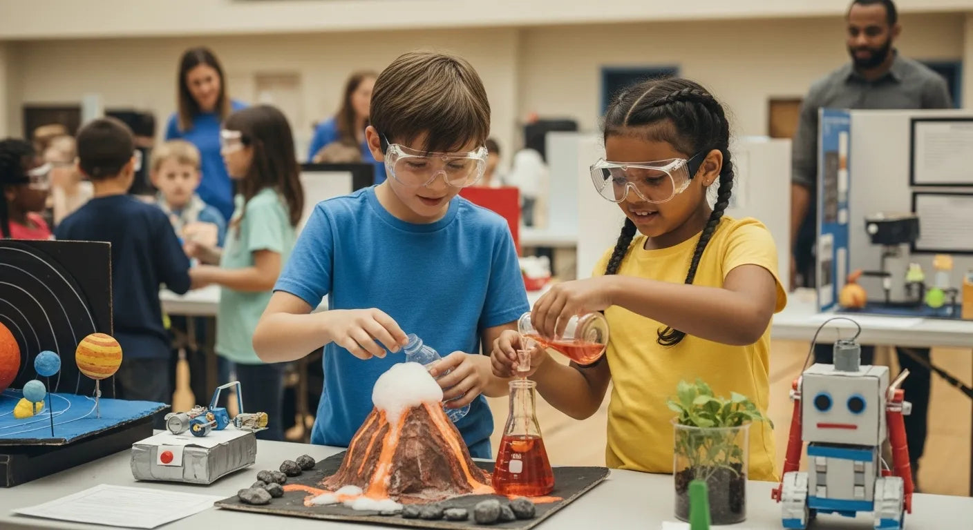 With Science Sparking Discovery: Engaging Your Child with Science STEM Fair Projects ...