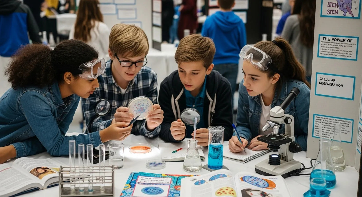 Sparking Discovery: Hands-On Stem Cell Science Fair Projects | I'm the ...