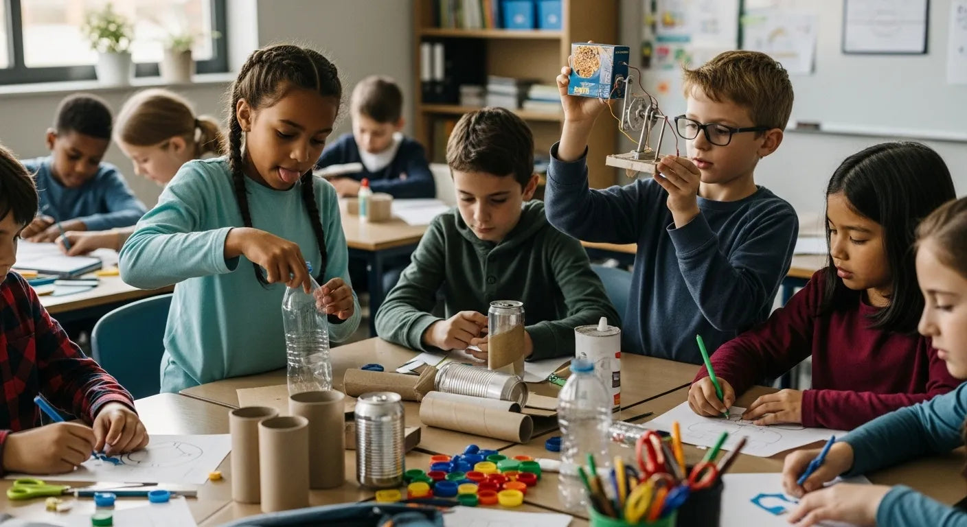 Sparking Innovation: Engaging STEM Recycling Projects for Kids | I'm ...