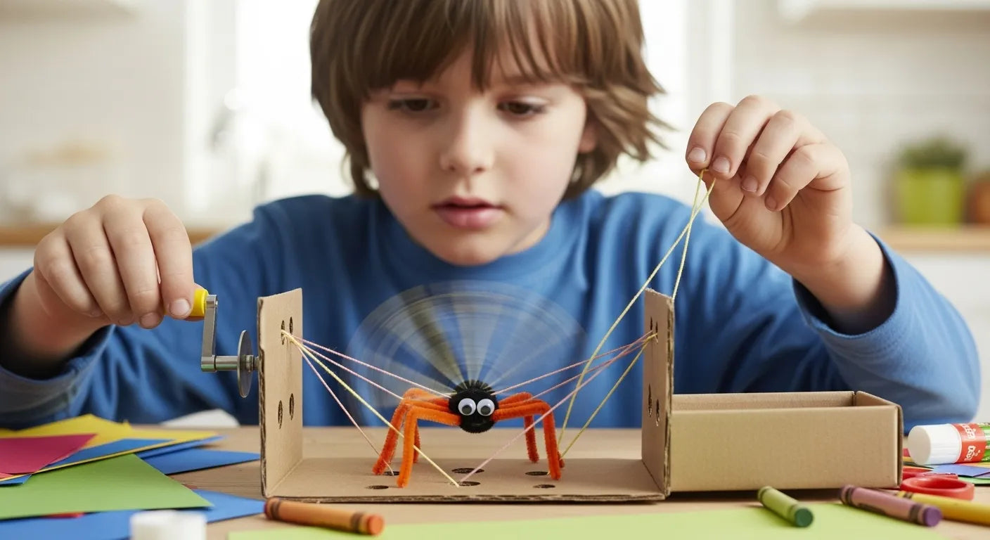 Spinning STEM Fun: Your Kid's Next Spider Project | I'm the Chef Too
