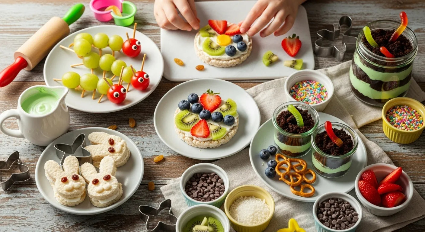 25 Spring Food Crafts for Kids: Fun STEM & Art Projects