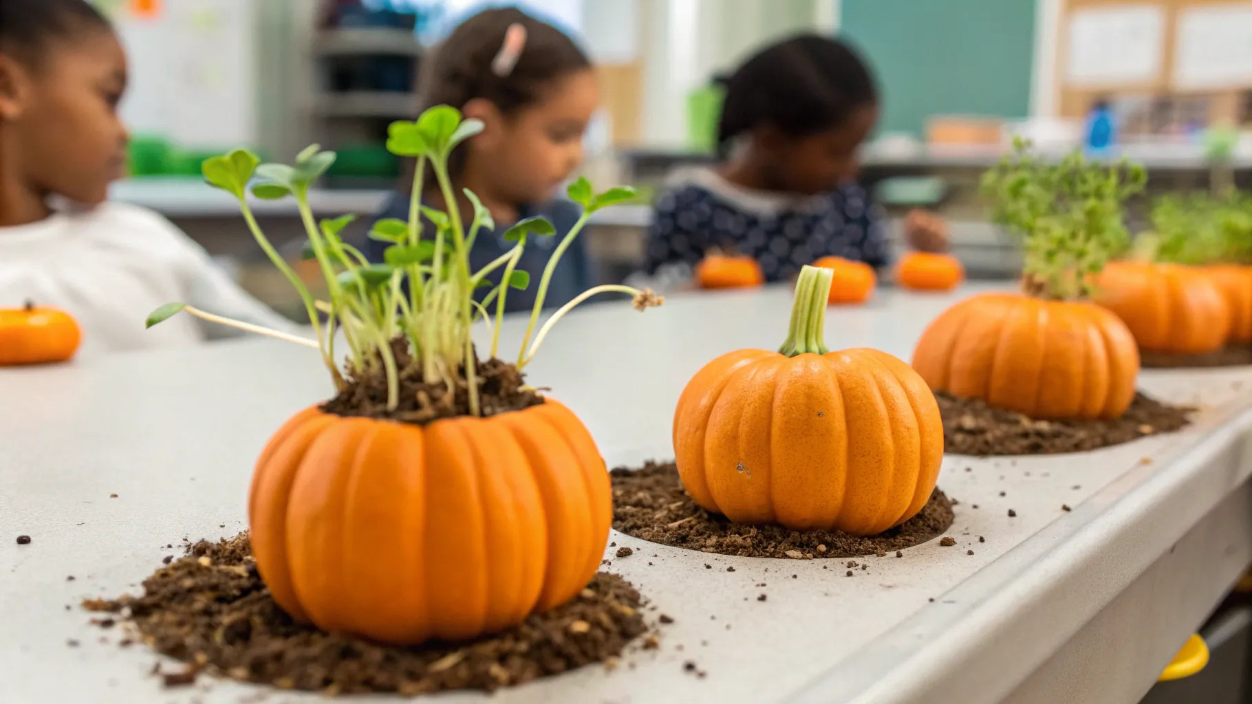 Fall Sprouting Activity Pumpkin Life Cycle STEM Activity: Fun Guide for Kids