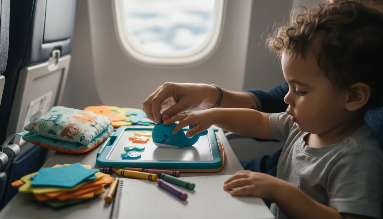 Stress-Free Flying: Fun Toddler Activities for Airplanes | I'm the Chef Too