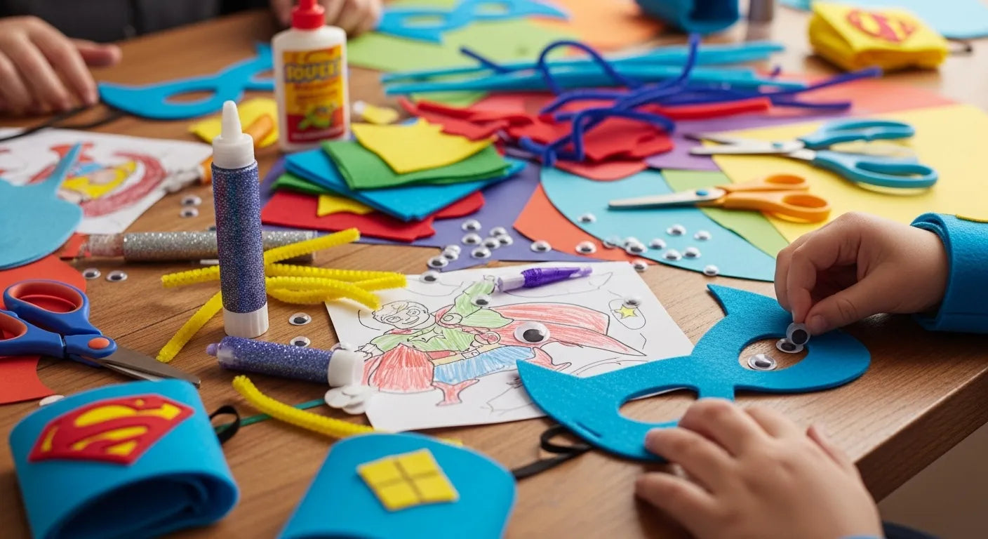 Super Hero Craft for Kids: Fun DIY Projects for Heroes