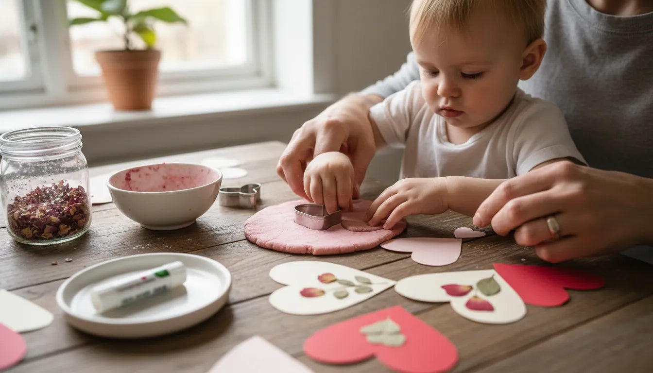 Sweet and Simple Toddler Valentine Craft Ideas | I'm the Chef Too