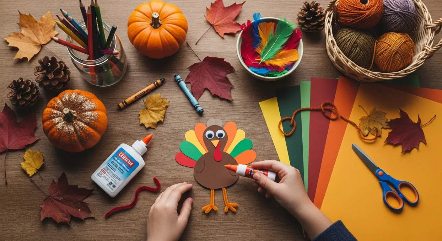 Thanksgiving Craft Ideas for Kids: Festive Family Fun & Learning | I'm ...