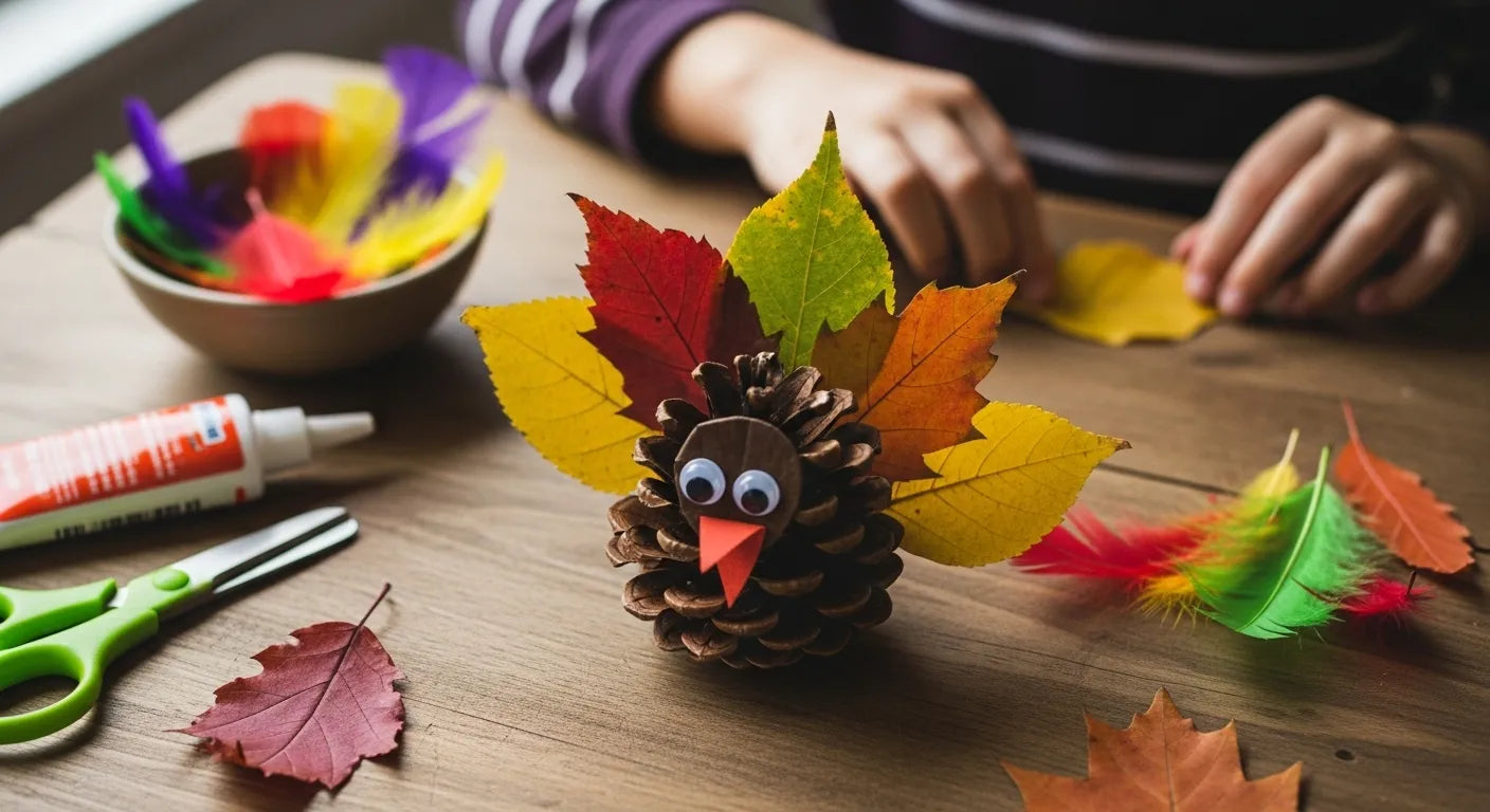 Thanksgiving Turkey Kids Craft: Fun, Easy & Educational | I'm the Chef Too