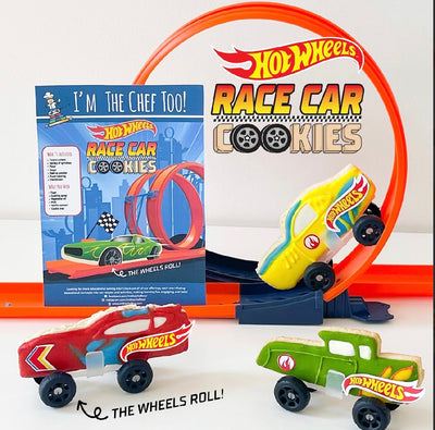 Hot Wheels Racecar Cookies-1