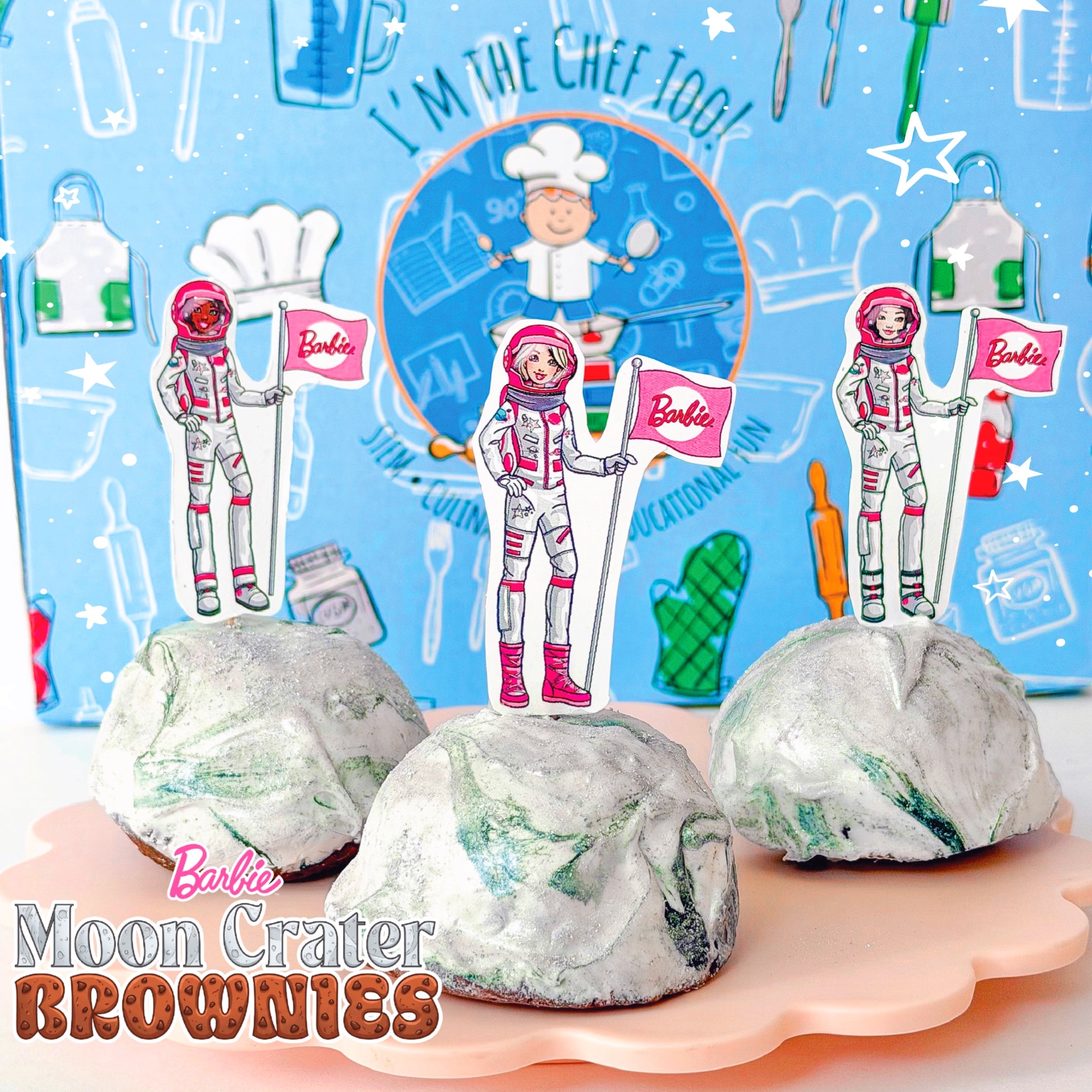 alt for PREORDER Barbie Moon Crater Brownies--3