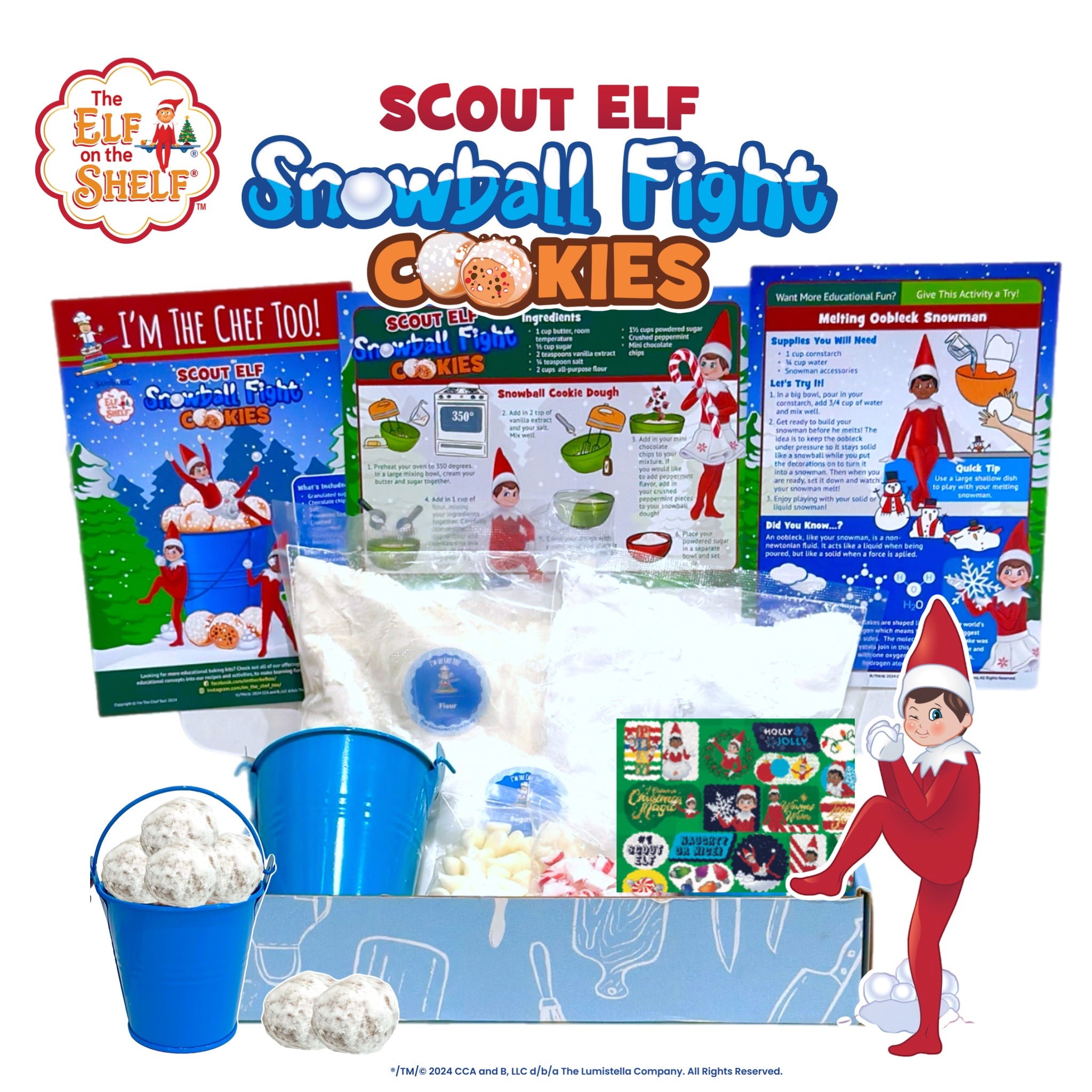 Scout Elf® Snowball Fight Cookies