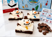 November: Melting Snowman Brownies