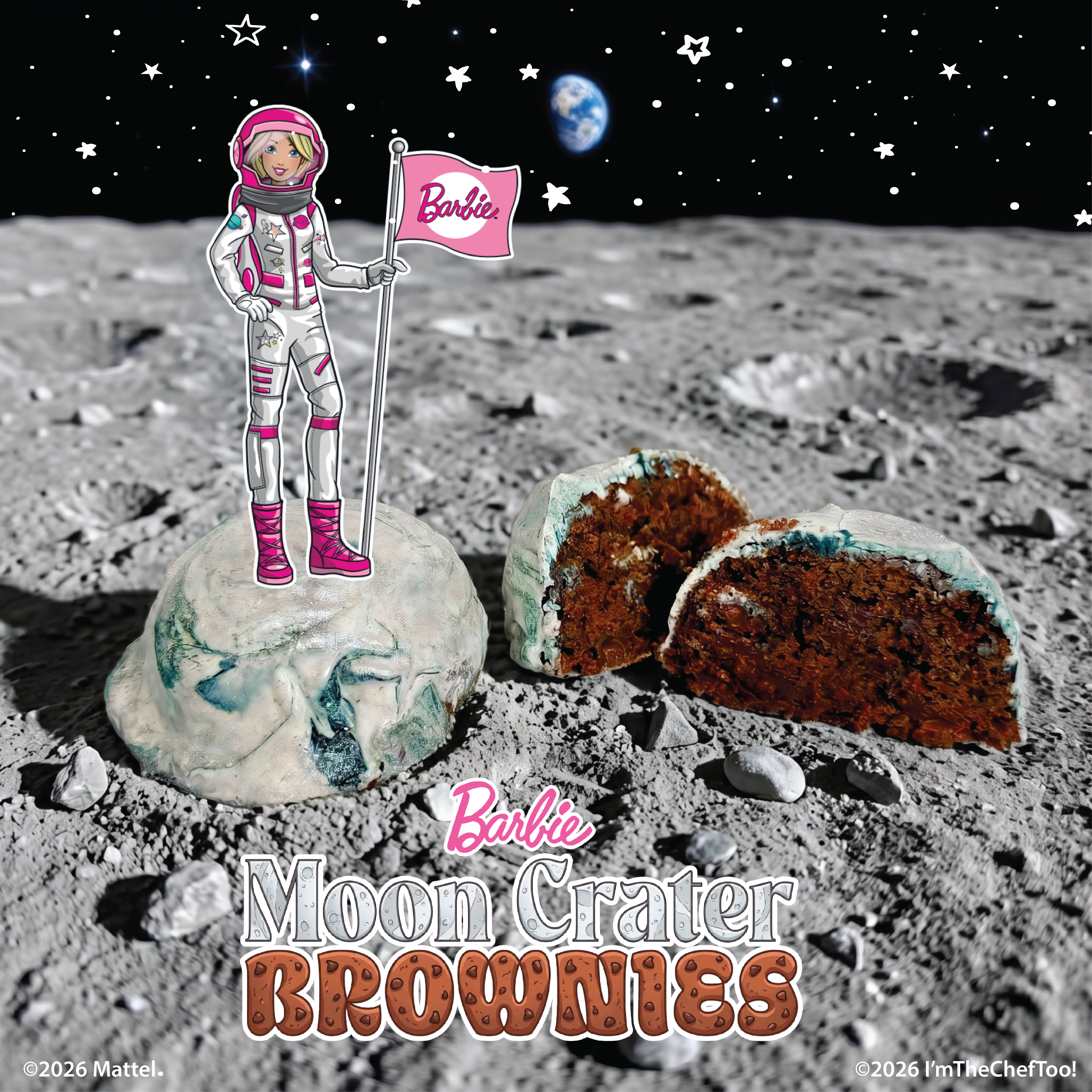 alt for PREORDER Barbie Moon Crater Brownies--2