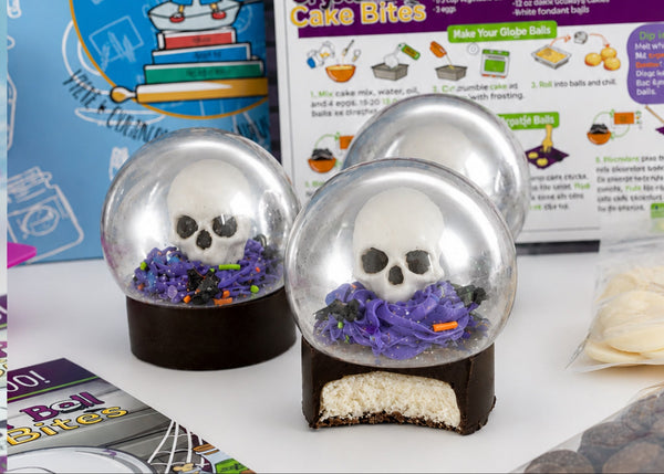 Crystal Ball Cake Bites