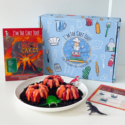 Erupting Volcano Cakes Kit-4