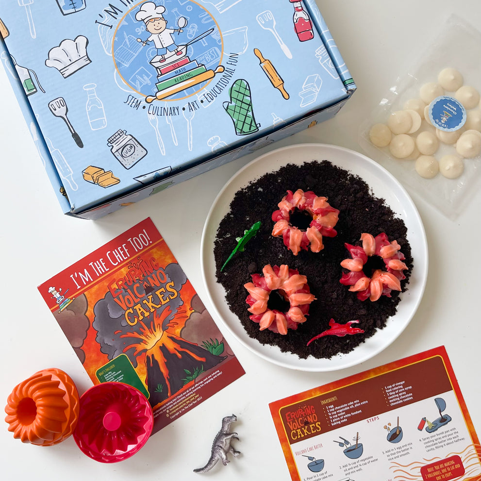 Erupting Volcano Cakes Kit