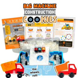 Big Machine Construction Cookies