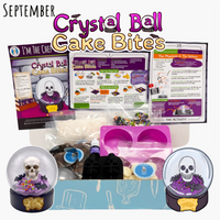 September: Crystal Ball Cake Bites