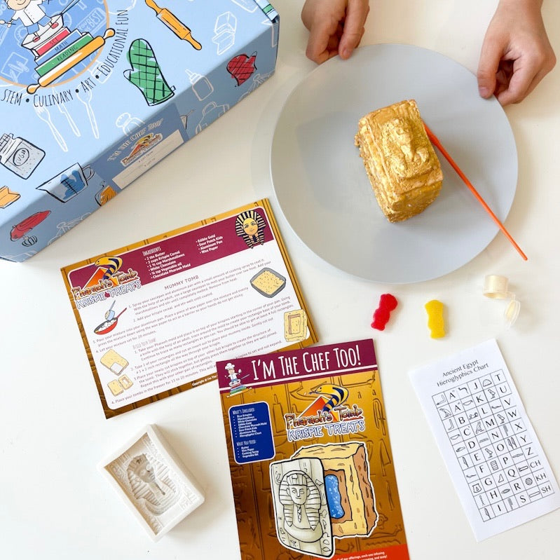 Pharoah's Tomb Rice Krispie Treats (Without Food)