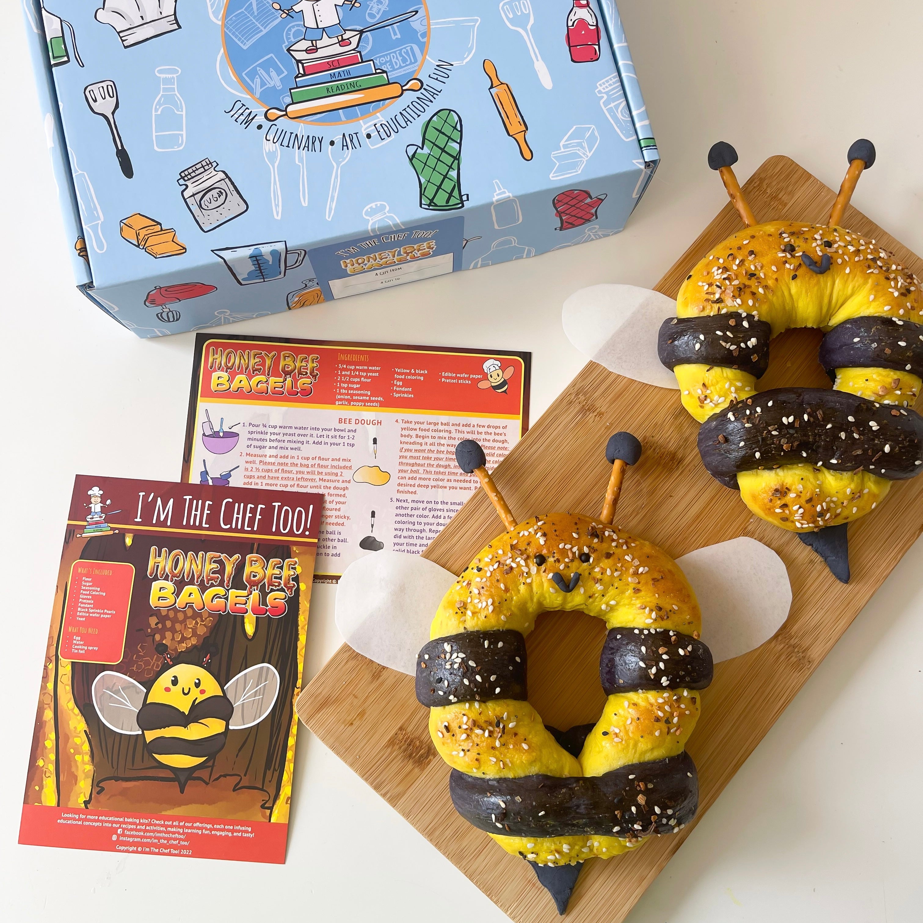 NEW! Honey Bee Bagels (Without Food)