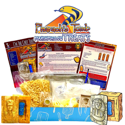 Pharoah's Tomb Rice Krispie Treats-1