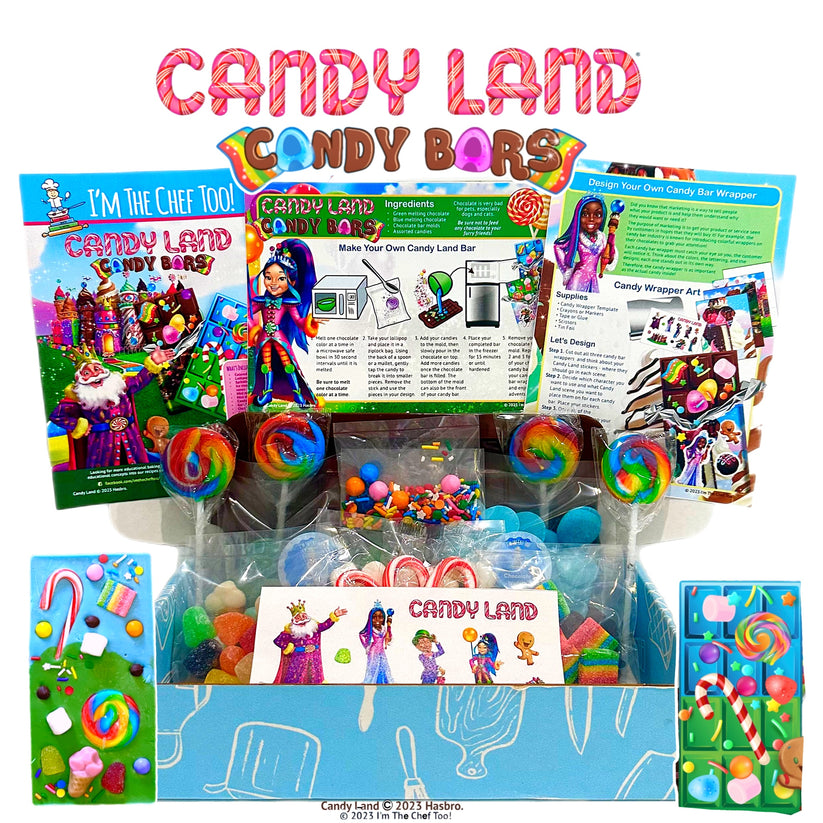 Candyland Candy Bars I'mTheChefToo