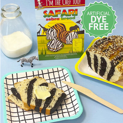 Dye Free Zebra Safari Bread-1
