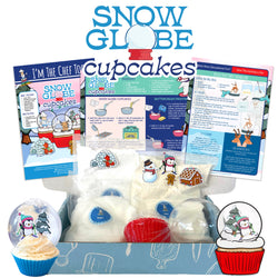 Snow Globe Cupcakes