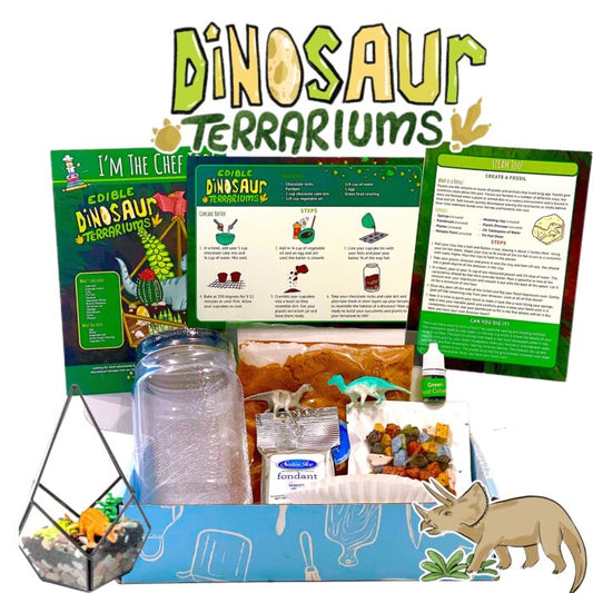 Edible Dinosaur Terrarium Kit